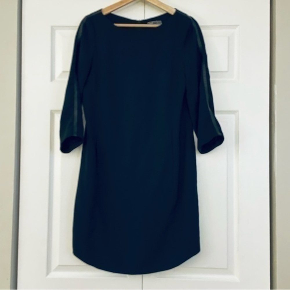 Vince boatneck sheath dress